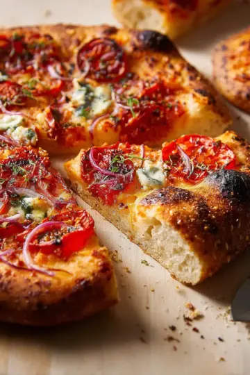 Artisan No-Knead Pizza Crust