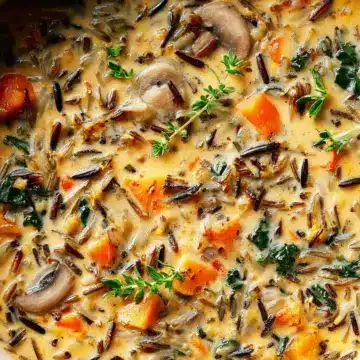 Cozy Autumn Wild Rice Soup