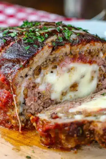 Sicilian Stuffed Meatloaf