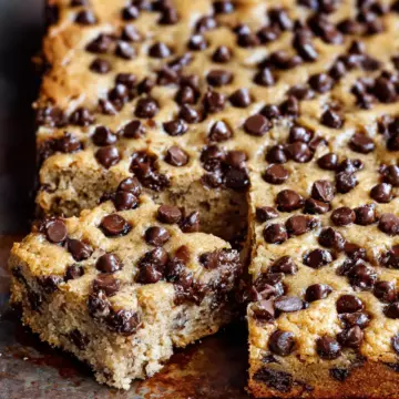 Chocolate Chip Banana Bars