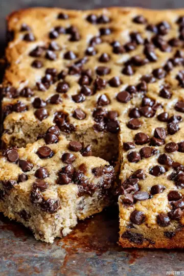 Chocolate Chip Banana Bars