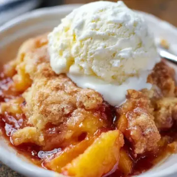 Southern Peach Cobbler