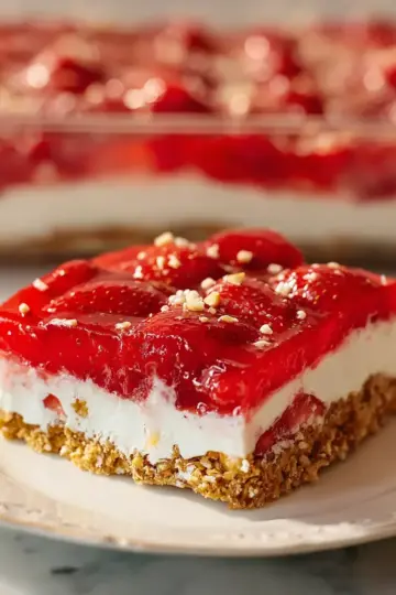 Strawberry Pretzel Salad
