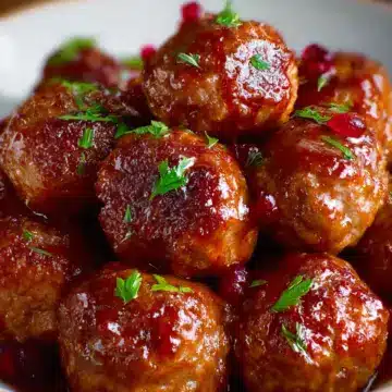 Cranberry Meatballs