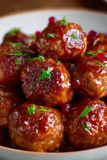 Cranberry Meatballs