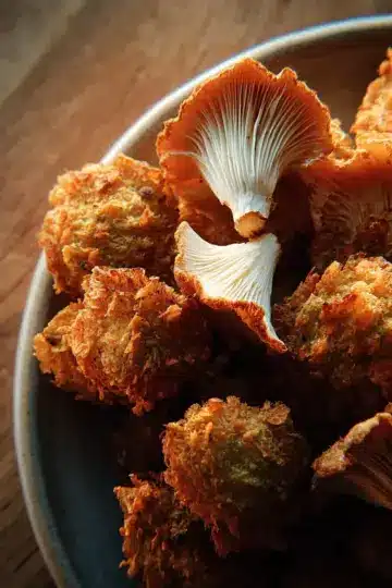 Fried mushrooms