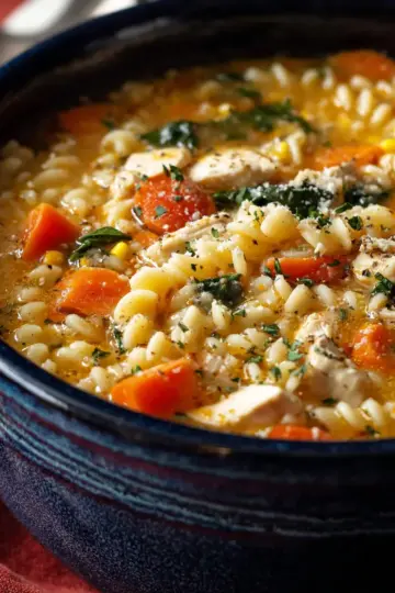 Homemade Chicken Pasta Soup