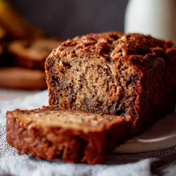 Banana bread moelleux