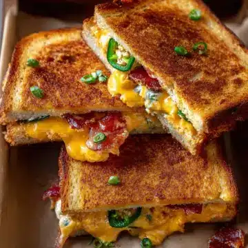 Roasted Jalapeno Popper Grilled Cheese