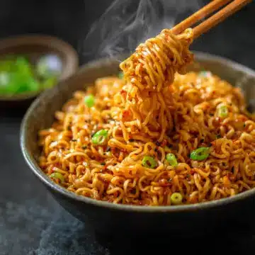 Easy Saucy Ramen Noodles