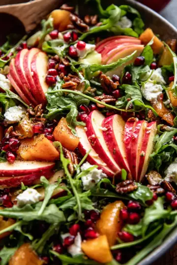 Autumn Harvest Honeycrisp Apple and Feta Salad