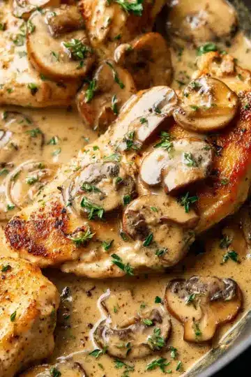 Creamy Mushroom Chicken