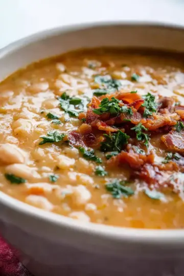 White Bean Soup With Bacon