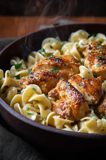 Chicken and Buttered Noodles