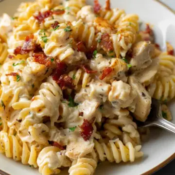 Chicken Bacon Ranch Pasta
