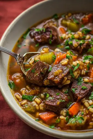 Beef Barley Soup