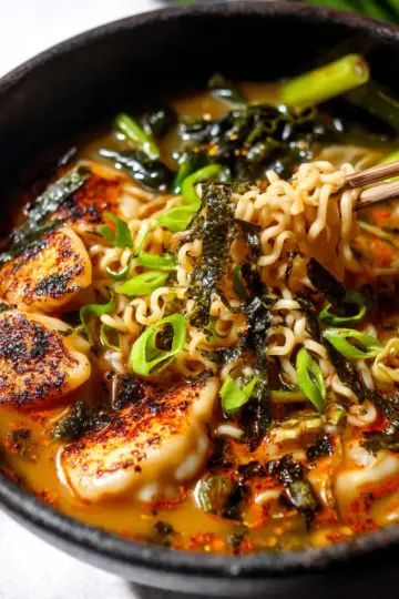 Dumpling Ramen Soup