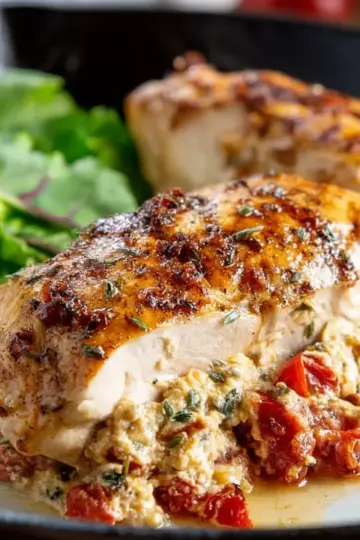 Creamy Pepperjack Stuffed Chicken Breast