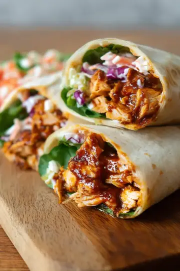 BBQ Chicken Wraps