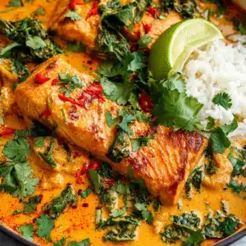 Salmon Coconut Curry