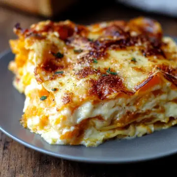 Roasted Butternut Squash Lasagna