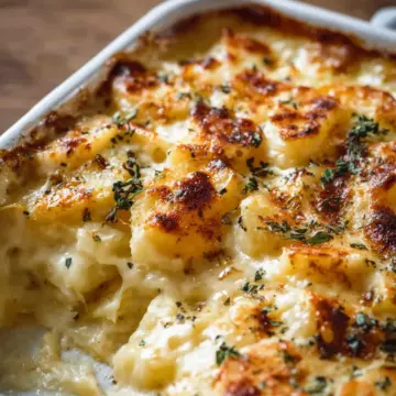 Easy Creamy Cheesy Potato Bake