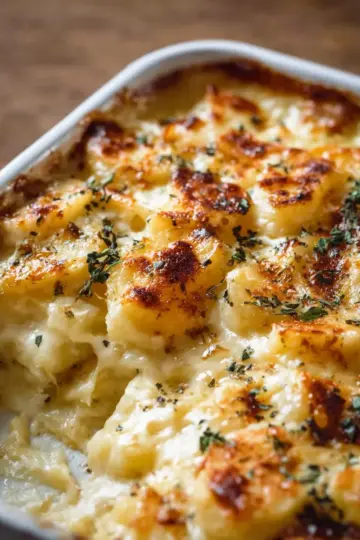 Easy Creamy Cheesy Potato Bake