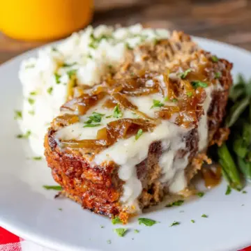 Crock Pot French Onion Meatloaf