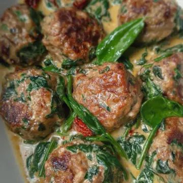 Low-Carb Spinach Turkey Meatballs