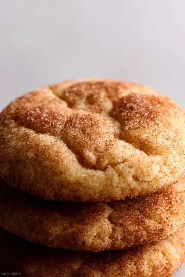 Soft & Thick Snickerdoodles