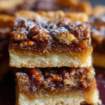 Pecan Butter Tart Squares