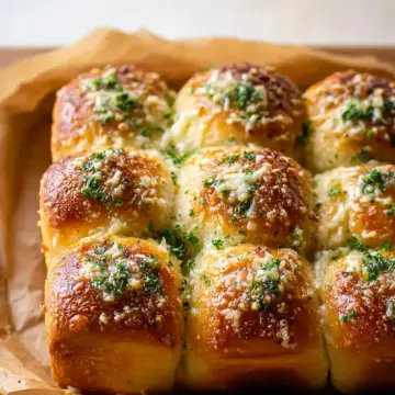 Garlic Parmesan Pull-Apart Rolls
