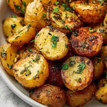 Garlic Herb Roasted Potatoes