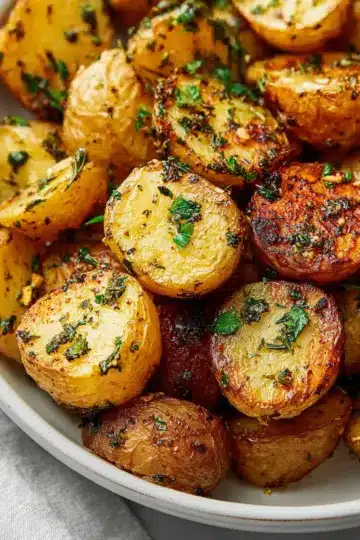 Garlic Herb Roasted Potatoes