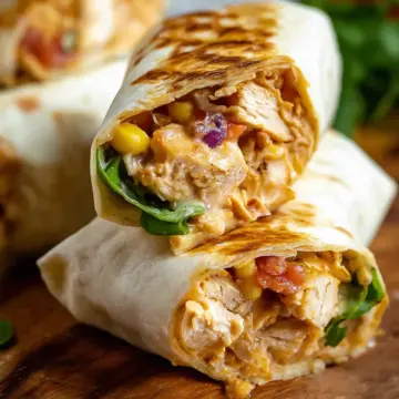 Easy Chicken Wraps