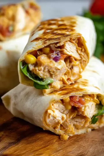 Easy Chicken Wraps
