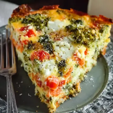 Crustless Vegetable Quiche