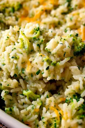 Cheesy Broccoli Rice