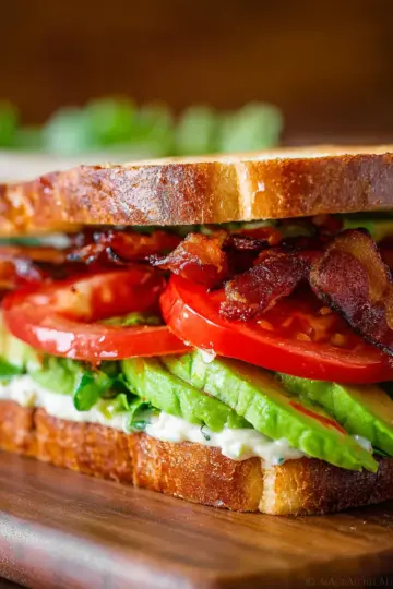 BLT Sandwich with the Best Sauce