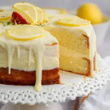 Lemon Cheesecake Cake