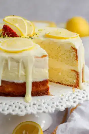 Lemon Cheesecake Cake