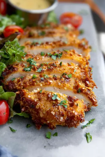 Pretzel Crusted Chicken