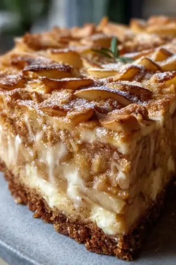 Simple and Delicious Mascarpone Apple Torte