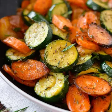 Sauteed Zucchini and Carrots