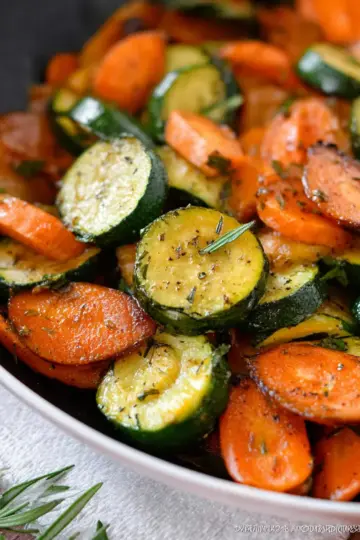 Sauteed Zucchini and Carrots