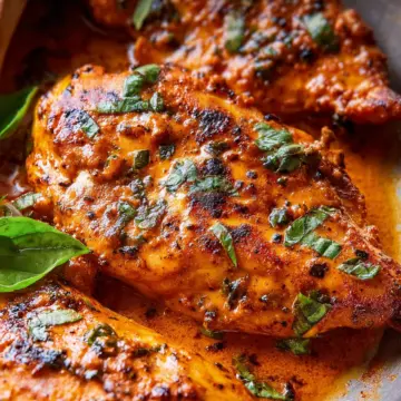 High-Protein Marry Me Chicken