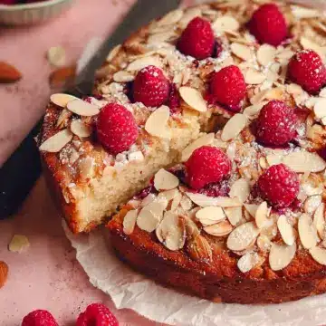 Raspberry Almond Cake