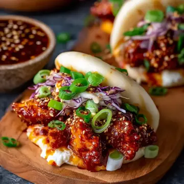 Korean Chicken Bao