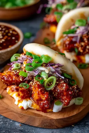 Korean Chicken Bao
