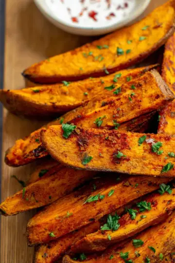 Air Fryer Sweet Potato Wedges